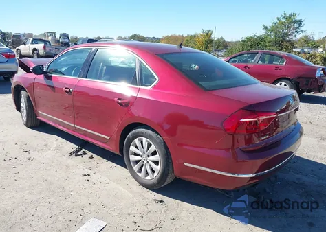 2016 Volkswagen Passat 1.8T S from USA, damaged, VIN 1VWAT7A30GC012930